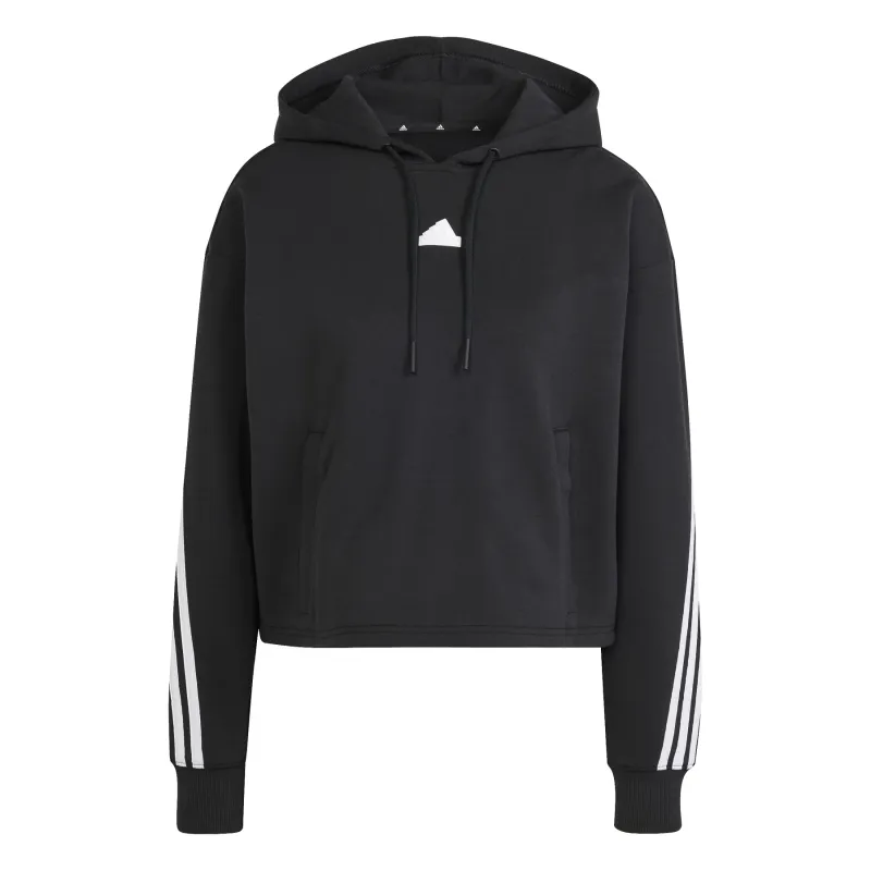 Felpa con cappuccio da donna Adidas Future Icons 3 Stripes