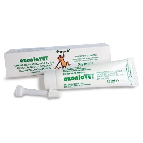 OzoniaVet Crema Dermatologica Veterinaria - 35ml
