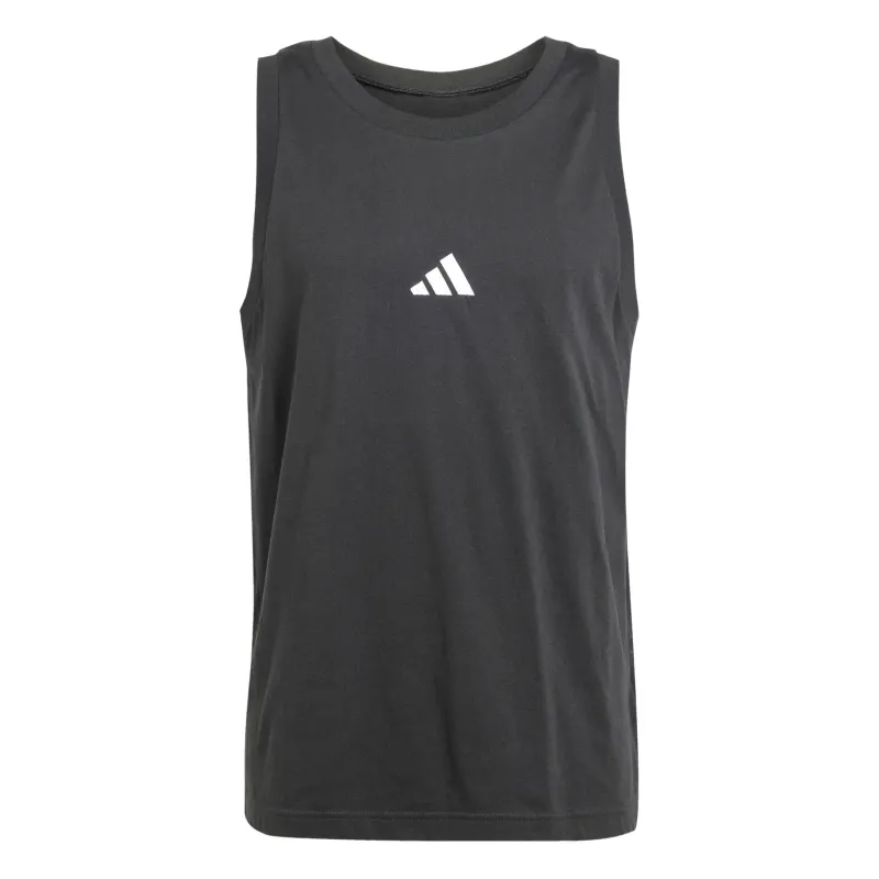 Canottiera in jersey semplice adidas Essentials Small Logo