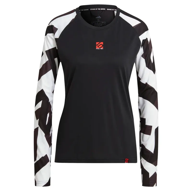 T-shirt donna a maniche lunghe Adidas The Five Ten Trails