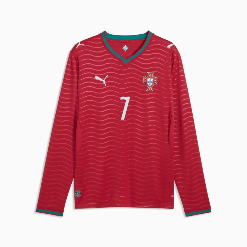 Maglia Casalinga a Maniche Lunghe Portogallo Ronaldo Coupe du Monde 2026