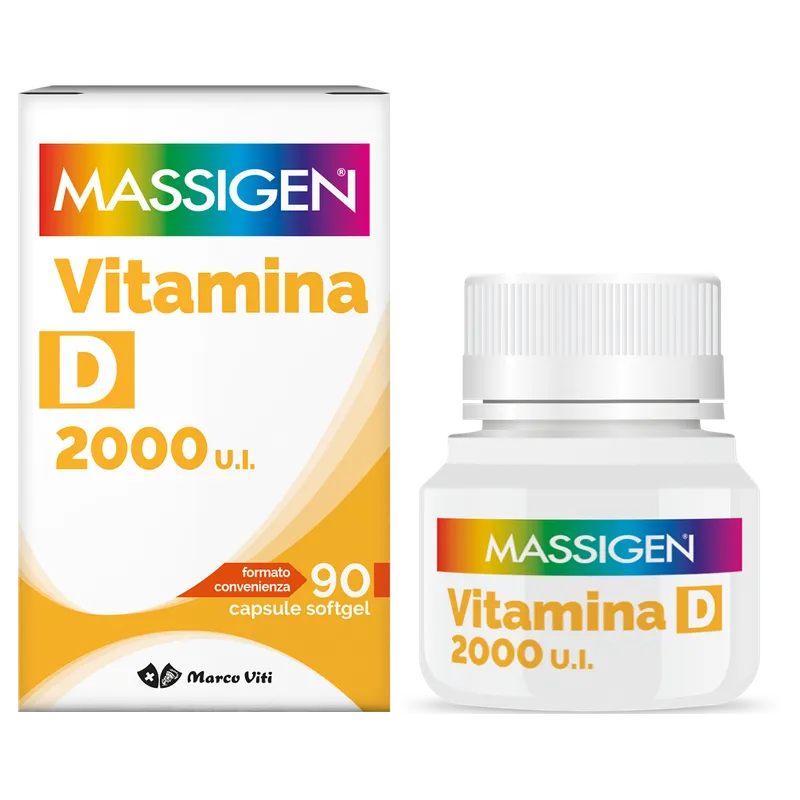 Massigen vitamina D 2000 ui