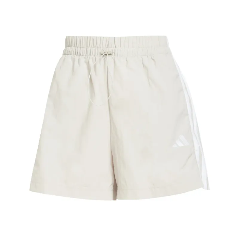 Shorts da donna in tessuto adidas Essentials 3-Stripes