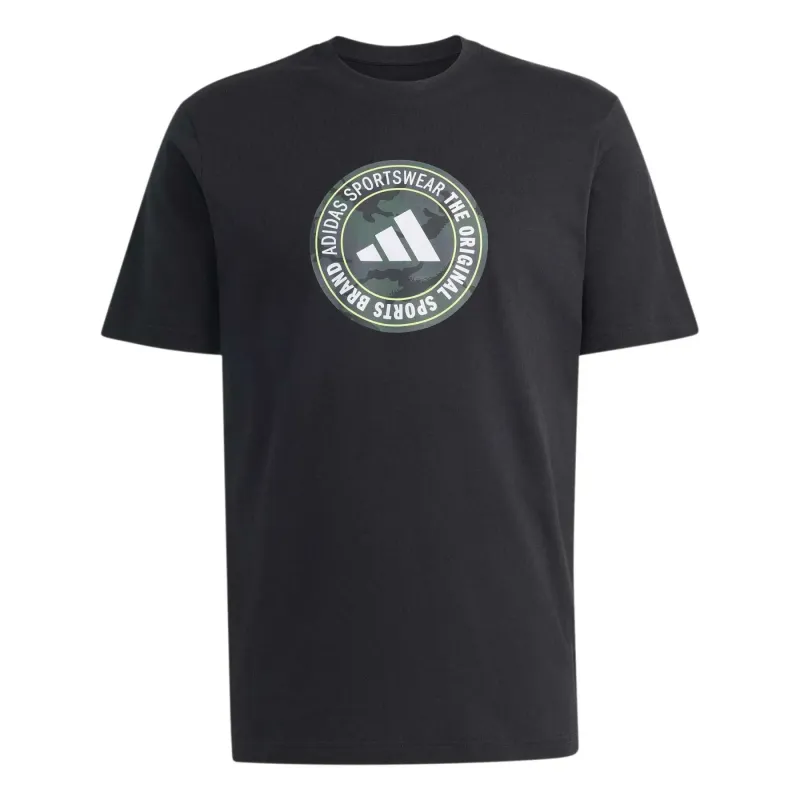 T-shirt adidas Camo Circle Patch Graphic