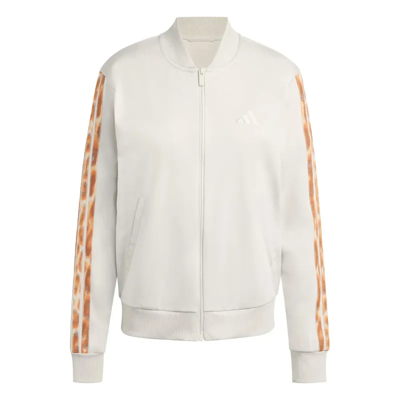 Tuta leopardata donna adidas 3-Stripes