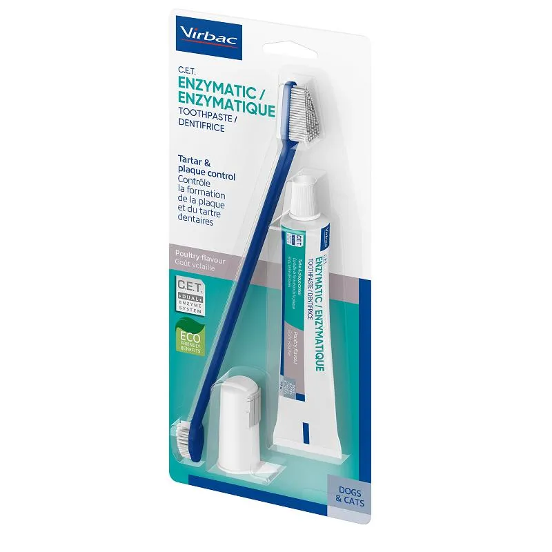 Virbac Kit Completo per Igiene Orale di Cani e Gatti