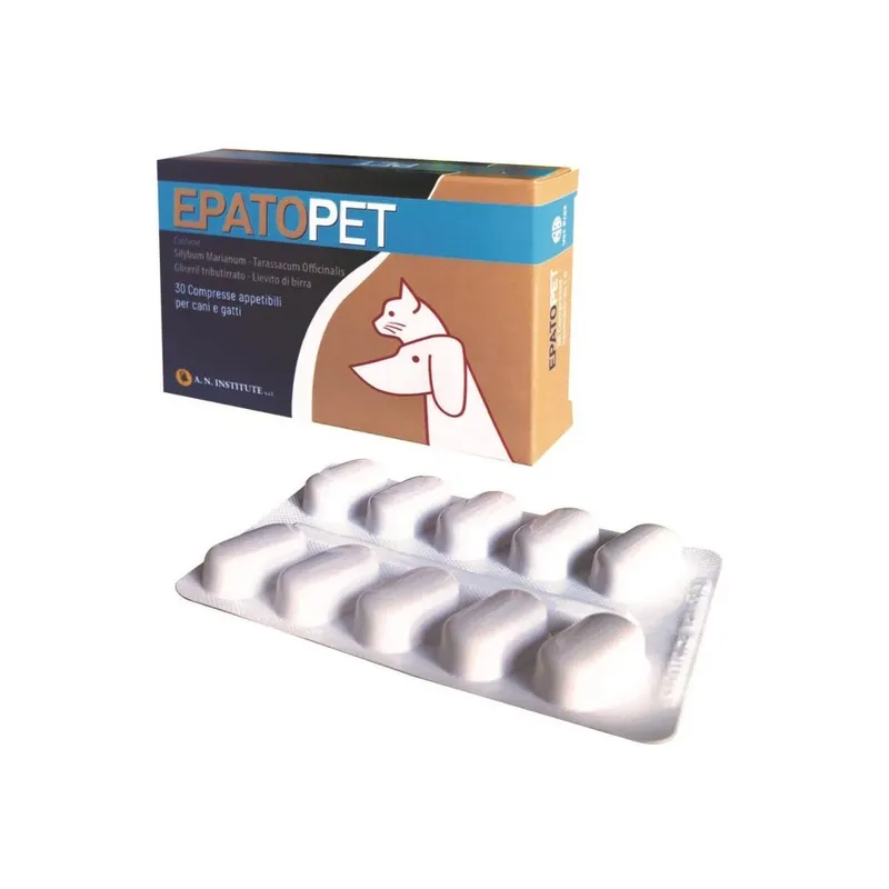 Epatopet 30 Compresse per il Supporto del Fegato nei Cani