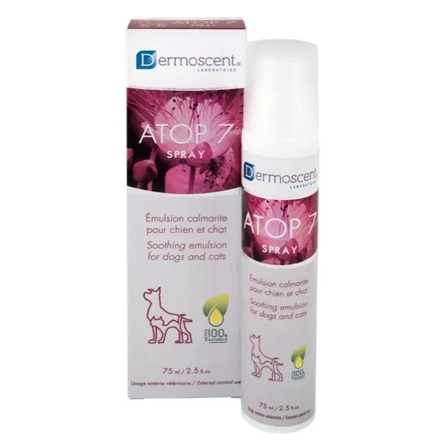 Spray Atop 7 per Cani e Gatti - Soluzione Dermatologica 75ml