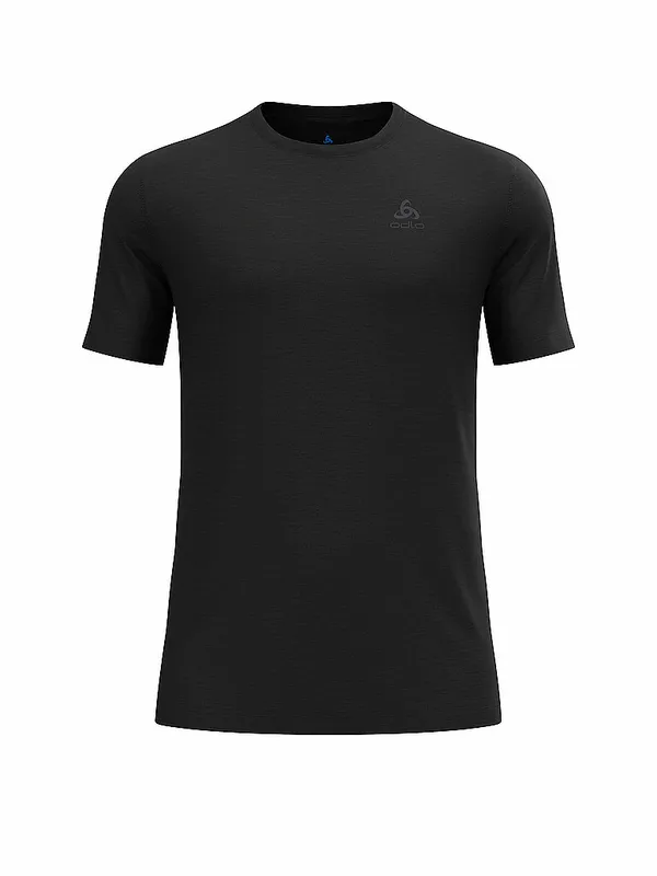 ODLO Maglietta intima funzionale da uomo Natural Merino 160 nero | L