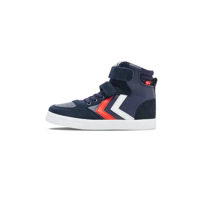 Scarpe per bambini Hummel slimmer stadil leather high
