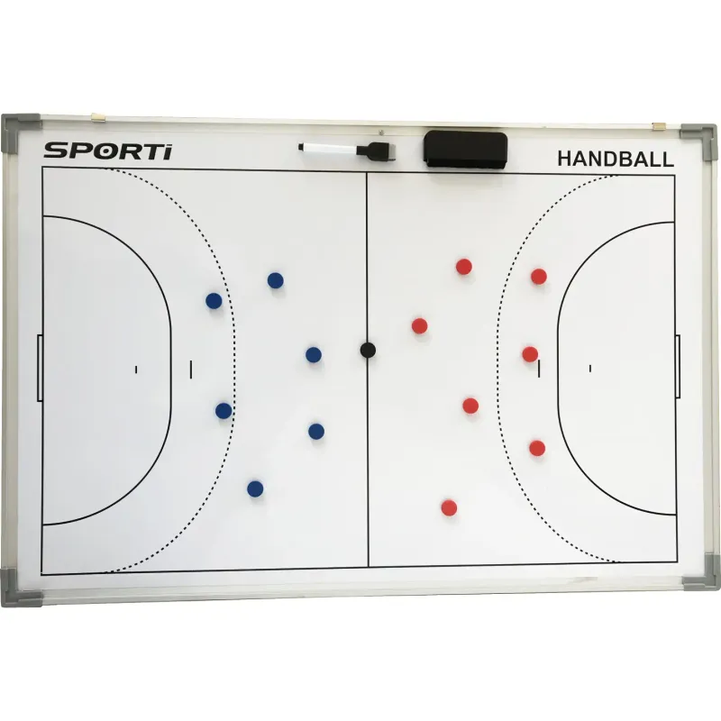Piccolo tabellone doppia faccia Handball 30x45cm Sporti