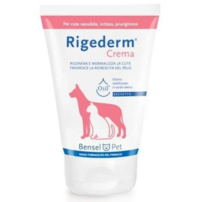 Crema Rigederm 100ml per Cura della Pelle di Cani e Gatti