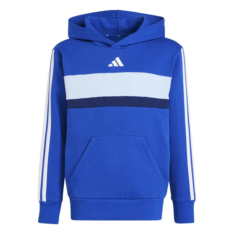 Felpa con cappuccio a 3 bande per bambini adidas Seasonal Essentials Tiberio