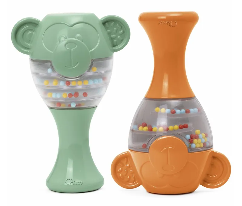 Chicco Gioco Prime Attività Maracas Scimmie 6-36 mesi