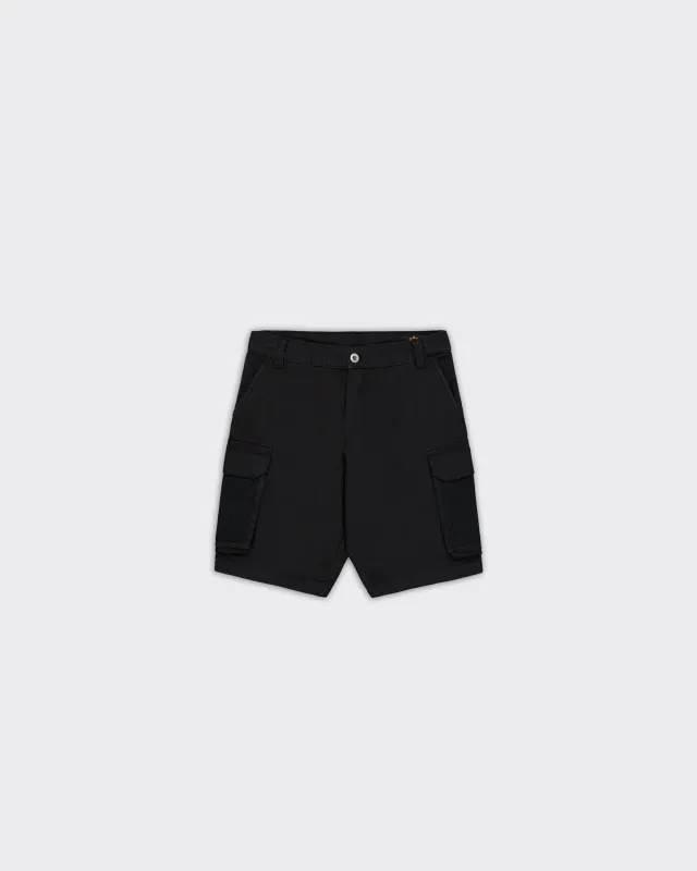 Alpha Industries Shorts Mesh Utility Nero
