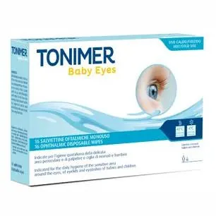 Tonimer Baby Eyes - 16 Salviettine Oftalmiche per Neonati