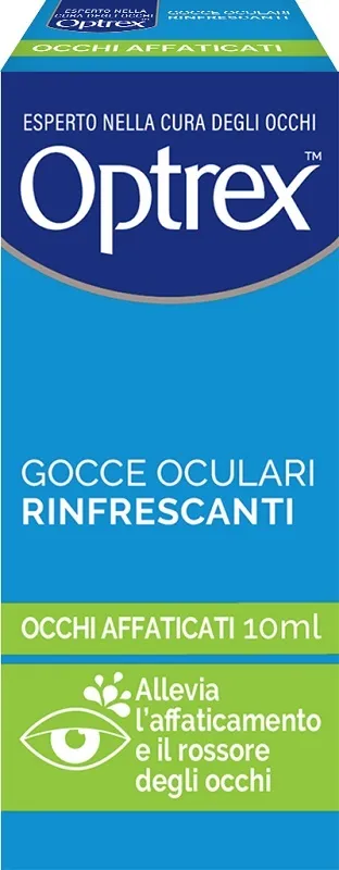 Gocce oculari rinfrescanti occhi affaticati optrex 10 ml
