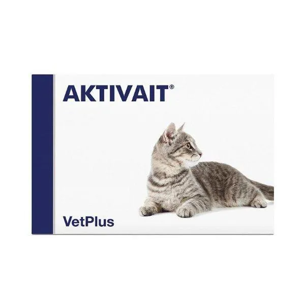 Aktivait Integratore Alimentare per Gatti Anziani - 60 Compresse