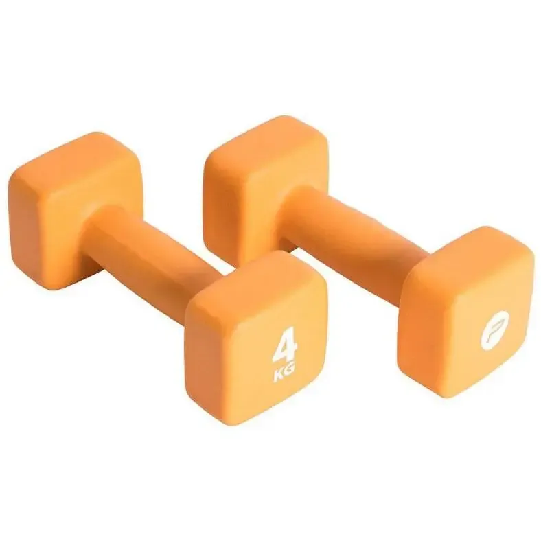 Coppia di manubri Pure2Improve neoprene 2x 4Kg