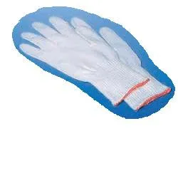 Guanto cotone bianco 8 busta