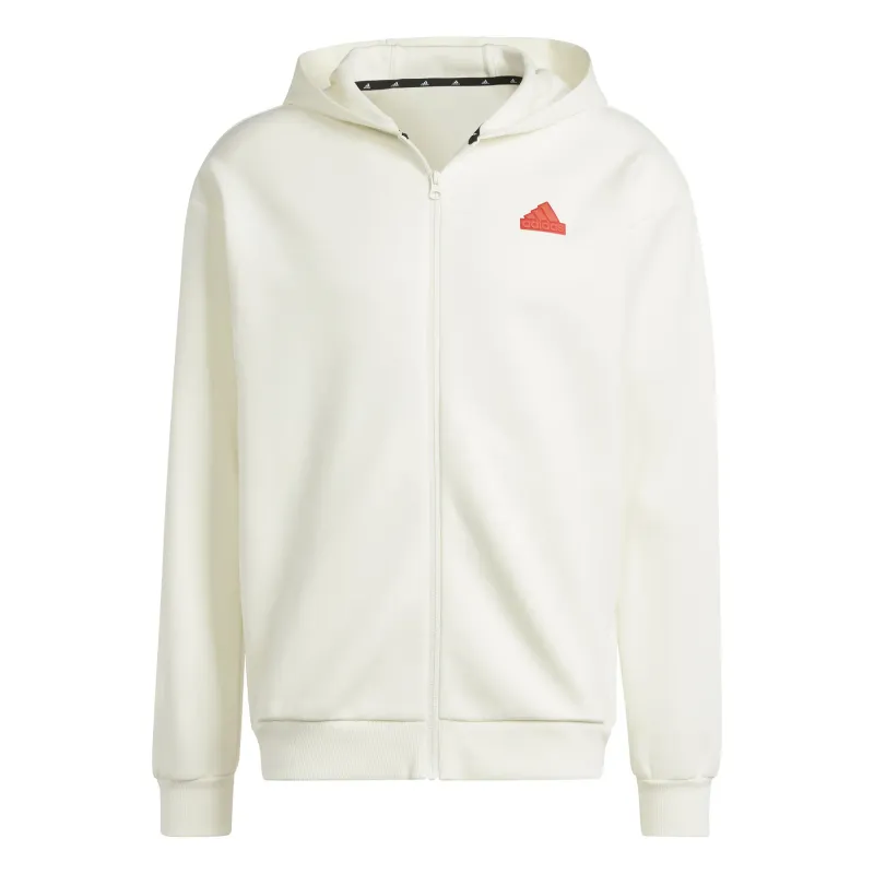 Felpa con zip a cappuccio Adidas Future Icons Bos