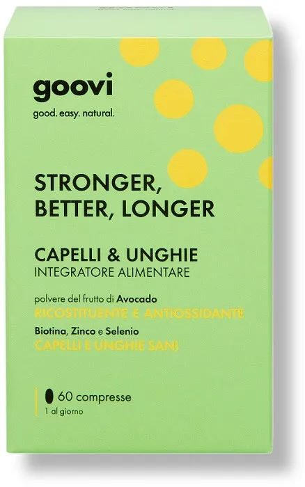 Goovi capelli&unghie 60cpr