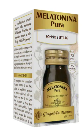 Melatonina pura 75 pastiglie 3