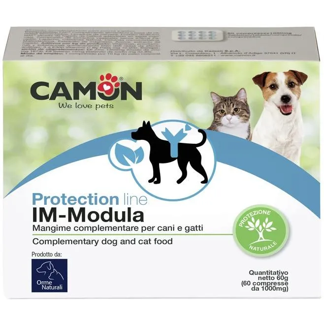 Im-Modula - Integratore Alimentare per Cani e Gatti, 60 Compresse