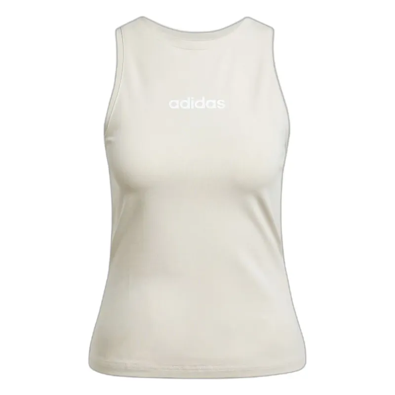 Canottiera slim in cotone donna adidas Essentials Linear