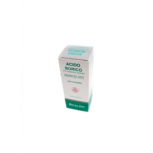 Acido borico marco viti 3% soluzione cutanea