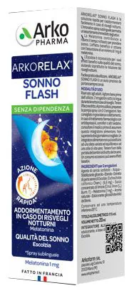 Arkorelax flash sonno spray