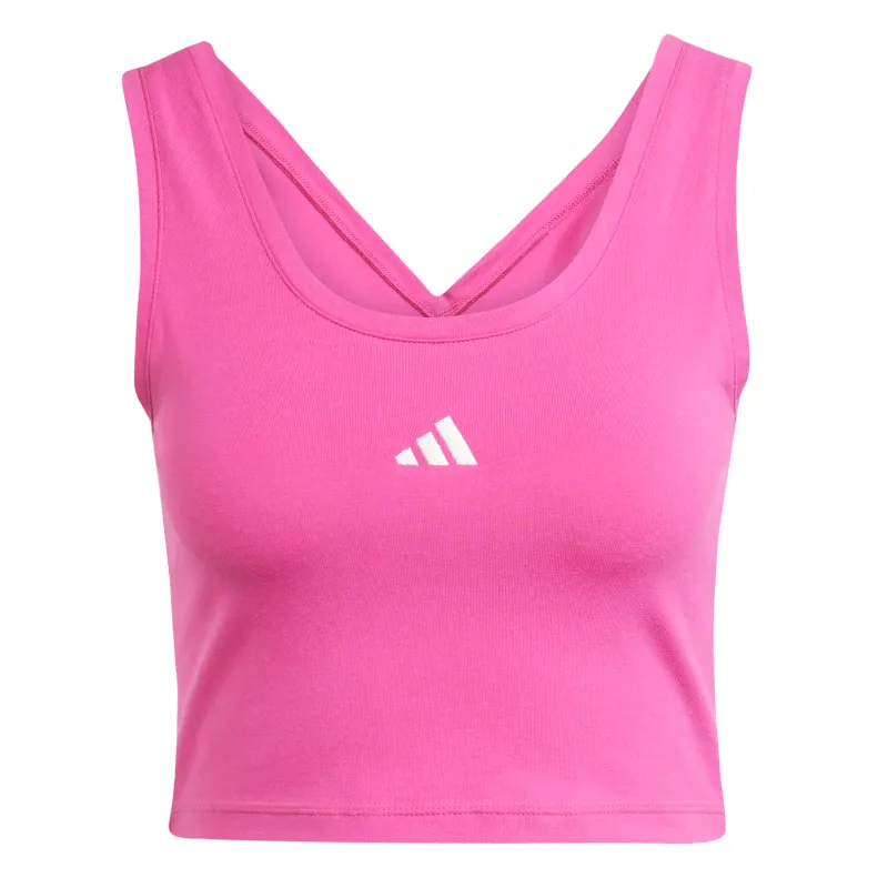 Canottiera in cotone donna adidas Essentials Small Logo
