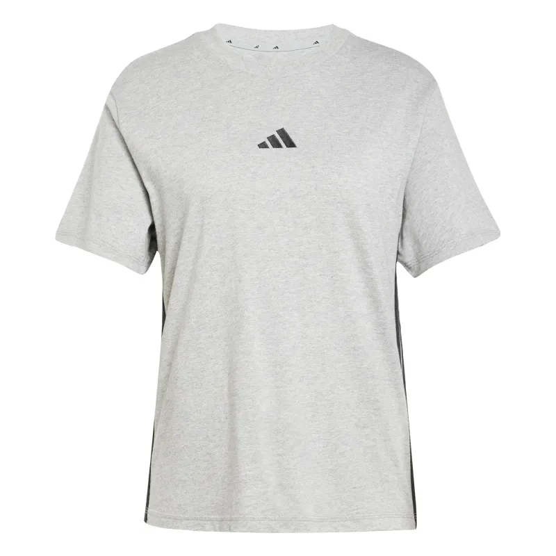 T-shirt da donna in cotone adidas Essentials 3-Stripes