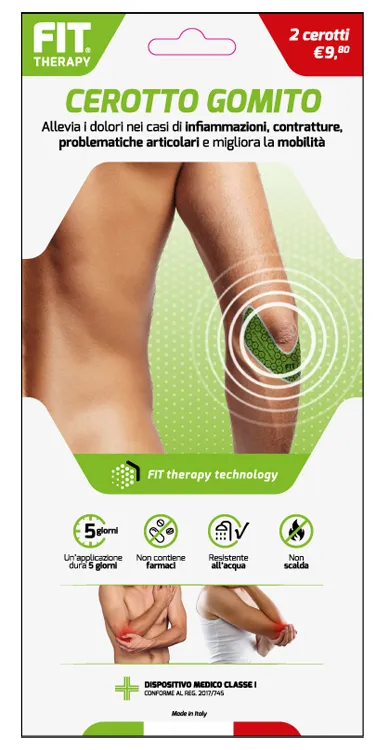 Fit therapy cerotto gomito 2 pezzi