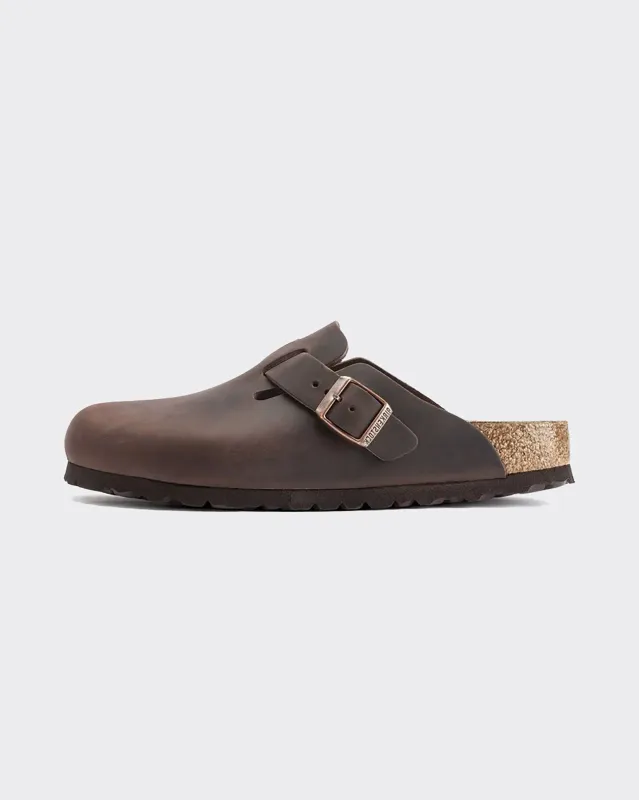 Birkenstock Ciabatta Boston Habana Oiled
