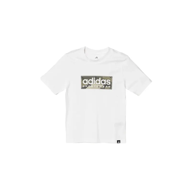 T-shirt per bambini adidas Camo Linear Graphic