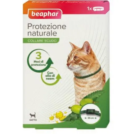 Collare Antiparassitario Naturale Beaphar per Gatti, 35cm