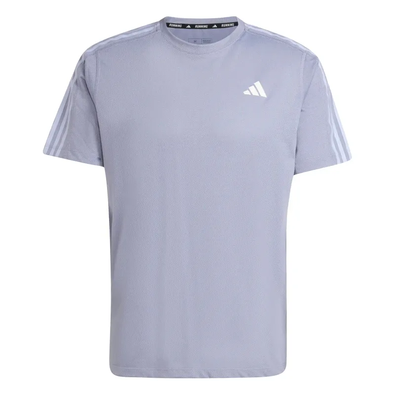 T-shirt adidas Own the Run 3-Stripes