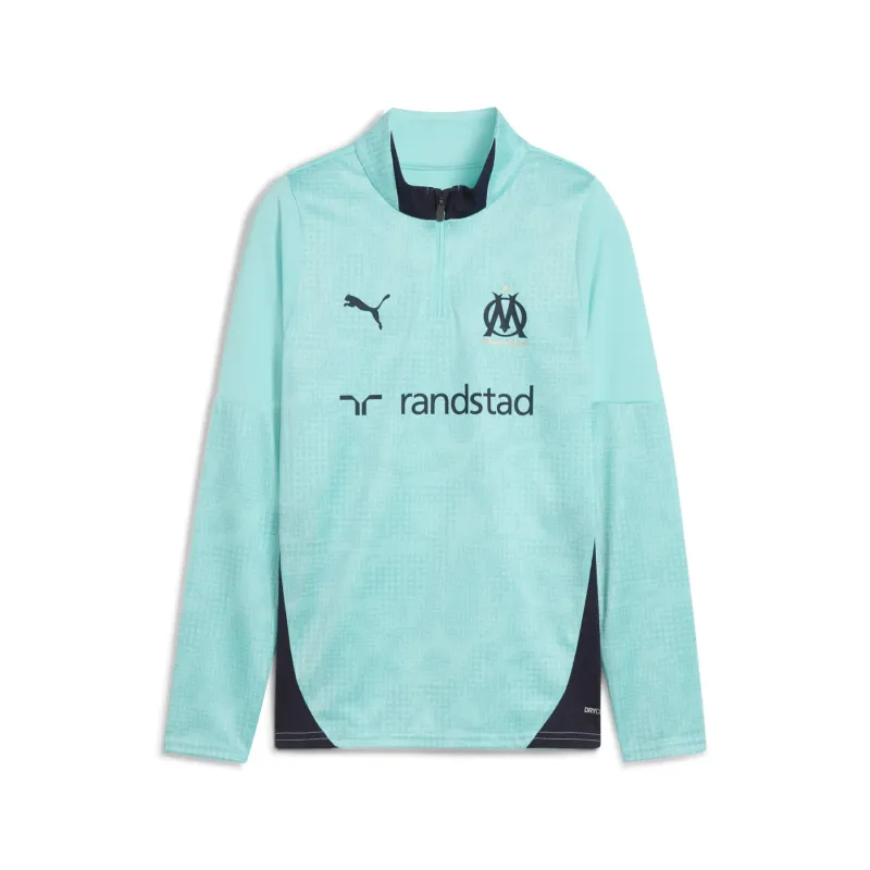 Maglia da allenamento 1/4 zip bambino OM 2025/26