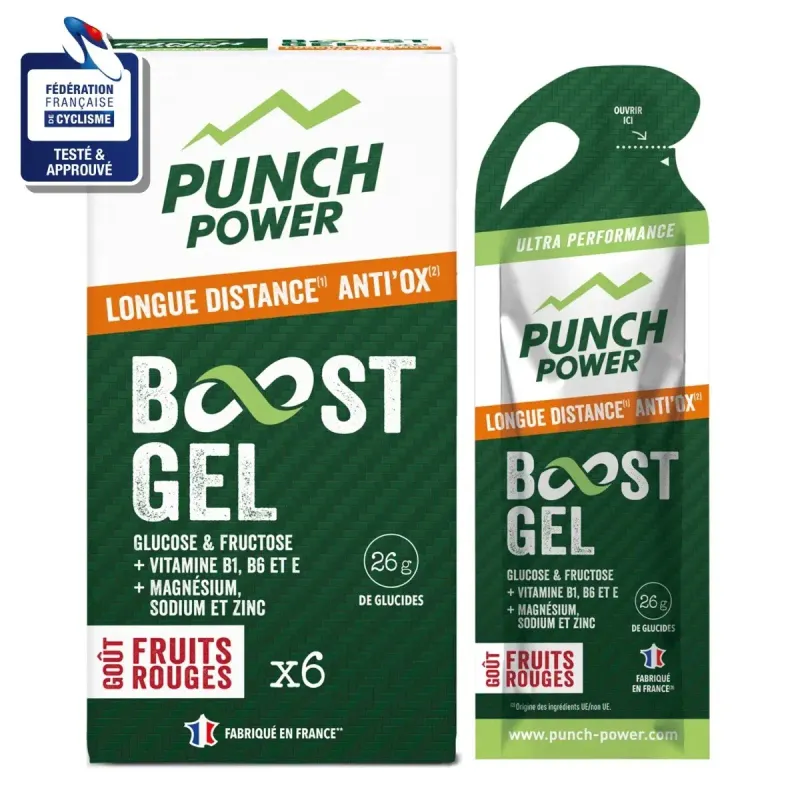 Gel energetico Punch Power Fruits Rouges