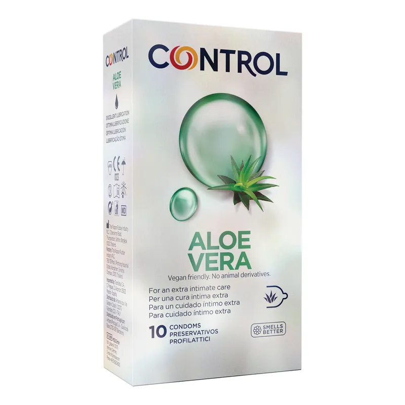 Control aloe vera profilattico 10 pezzi