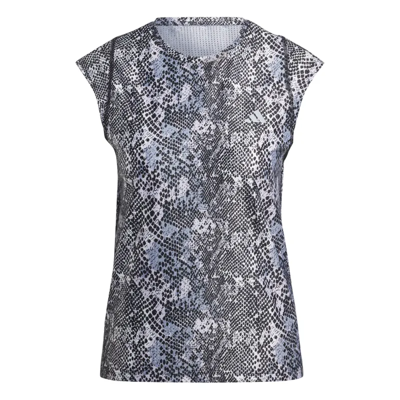 Maglia da corsa veloce in plastica oceanica parley per donna adidas