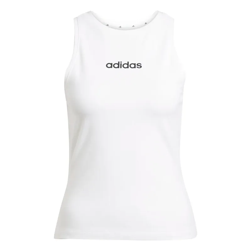 Canottiera slim in cotone donna adidas Essentials Linear
