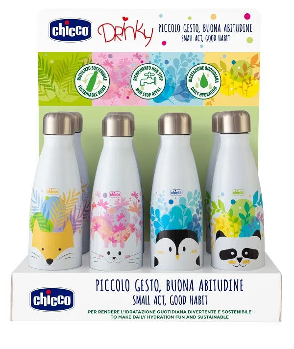 Chicco borraccia inox 350 ml