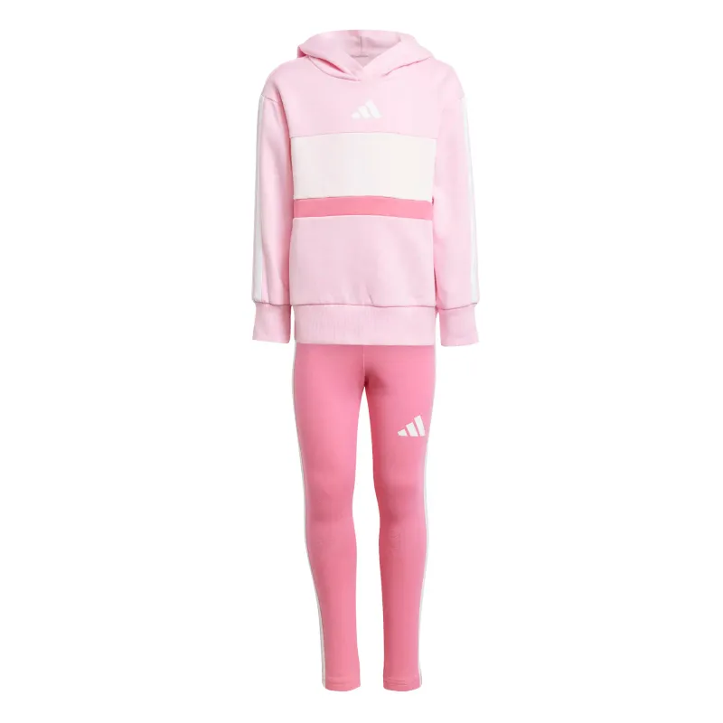 Tuta per bambina adidas Essentials Tiberio 3-Stripes
