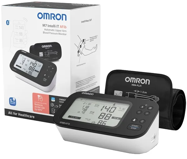 Sfigmomanometro da braccio omron m7 intelli afib