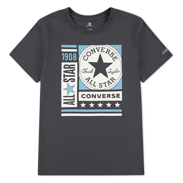 T-shirt per bambini Converse CNVB Ctp Blocks Logo