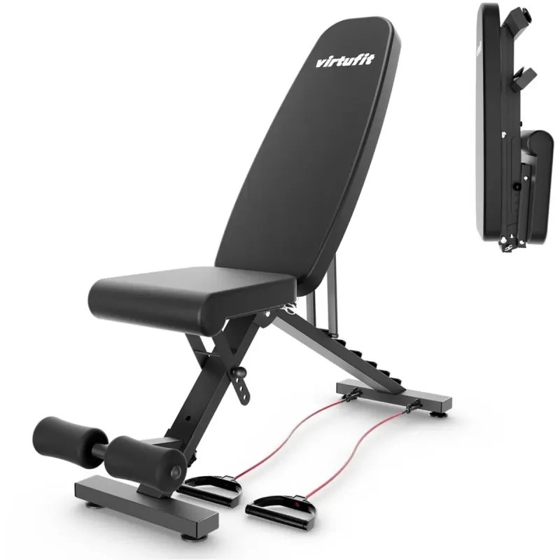 Panca da sollevamento pieghevole e regolabile VirtuFit FB100