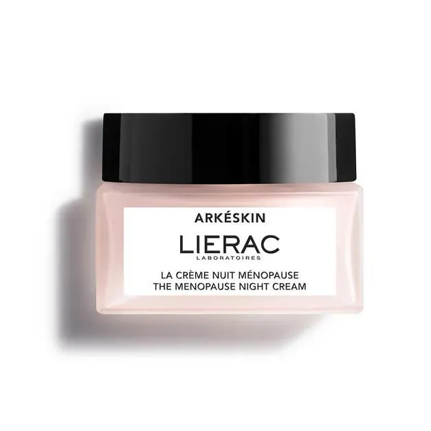 Lierac Arkeskin Crema Notturna Nutriente e Rimpolpante per Pelli in Menopausa - 50ml