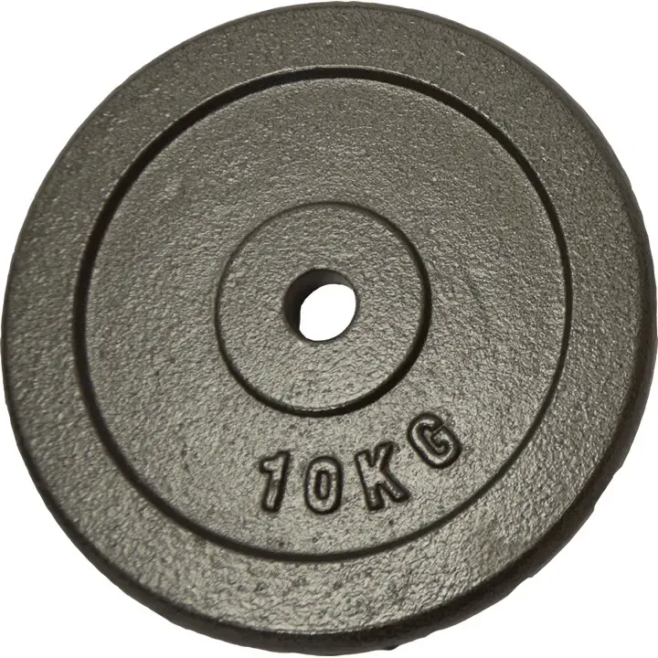 Peso del disco in ghisa 10 kg Sporti